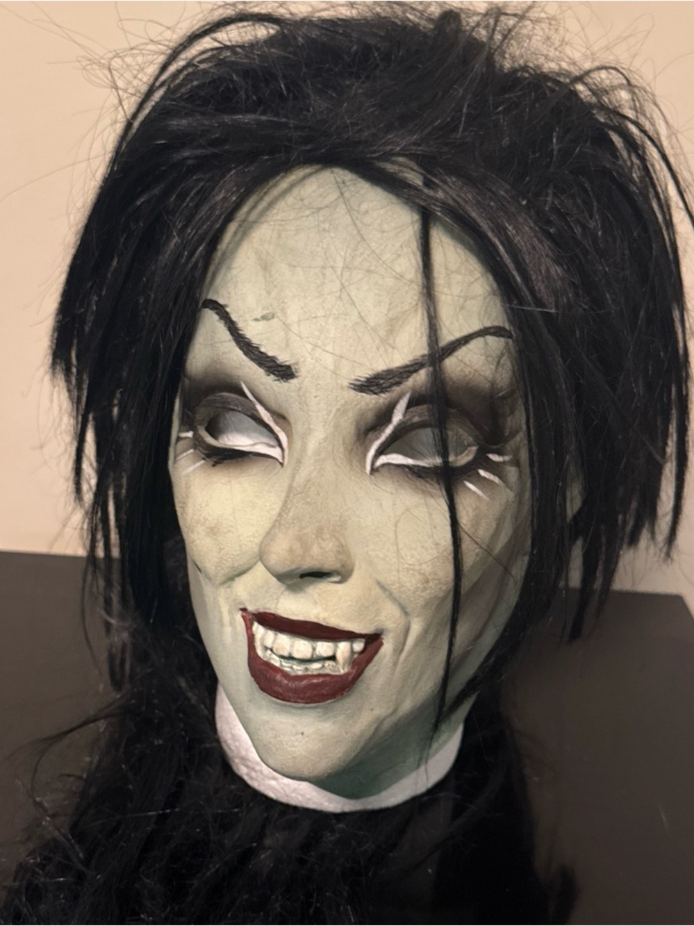 Vintage 1997 Paper Magic Group Halloween woman Vampire Mask